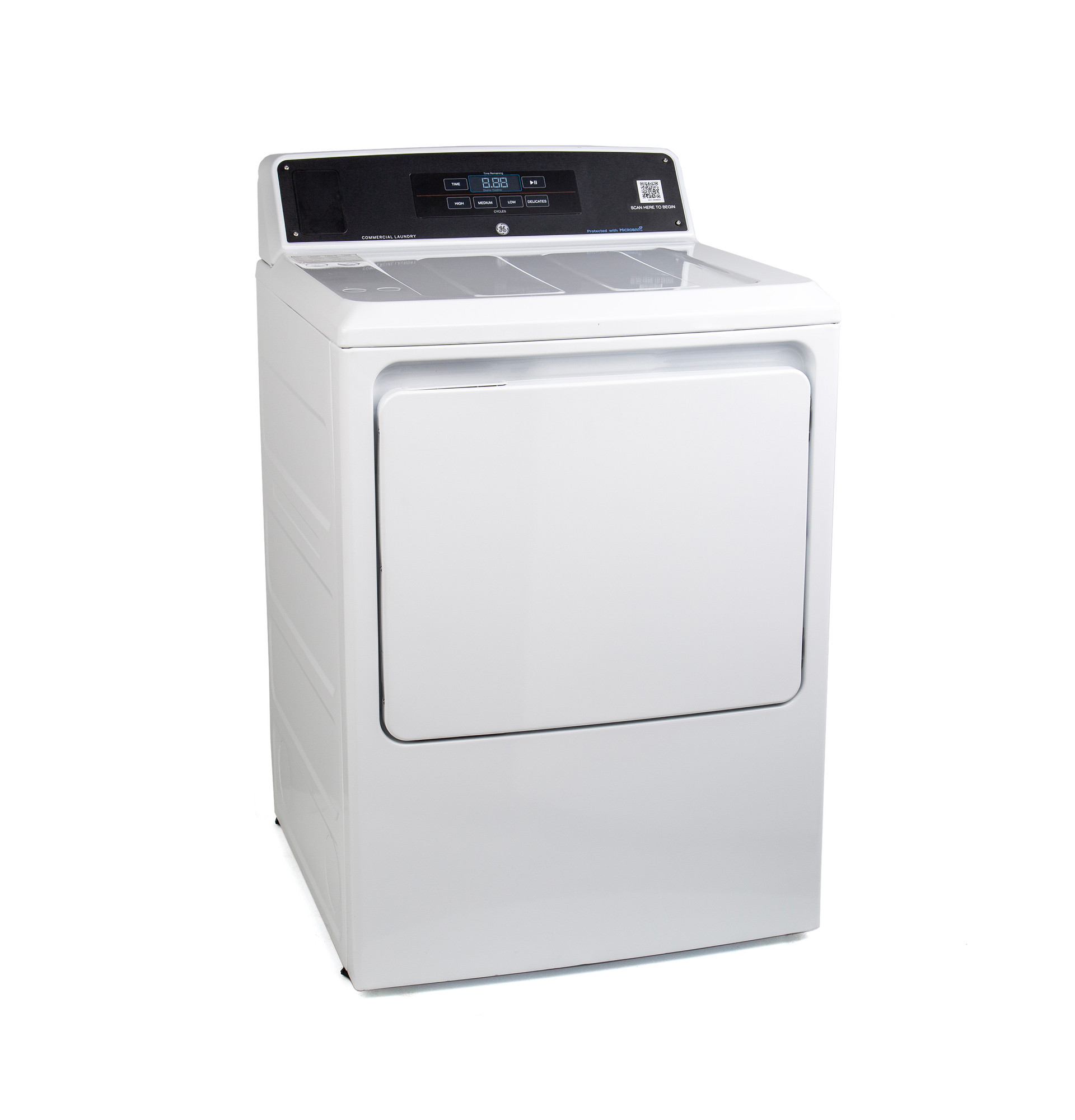 7.4 cu. ft. Capacity Electric Dryer with Built-In App Payment System SITE WIFI REQUIRED, 5-Year Warranty VTD56EASVWB