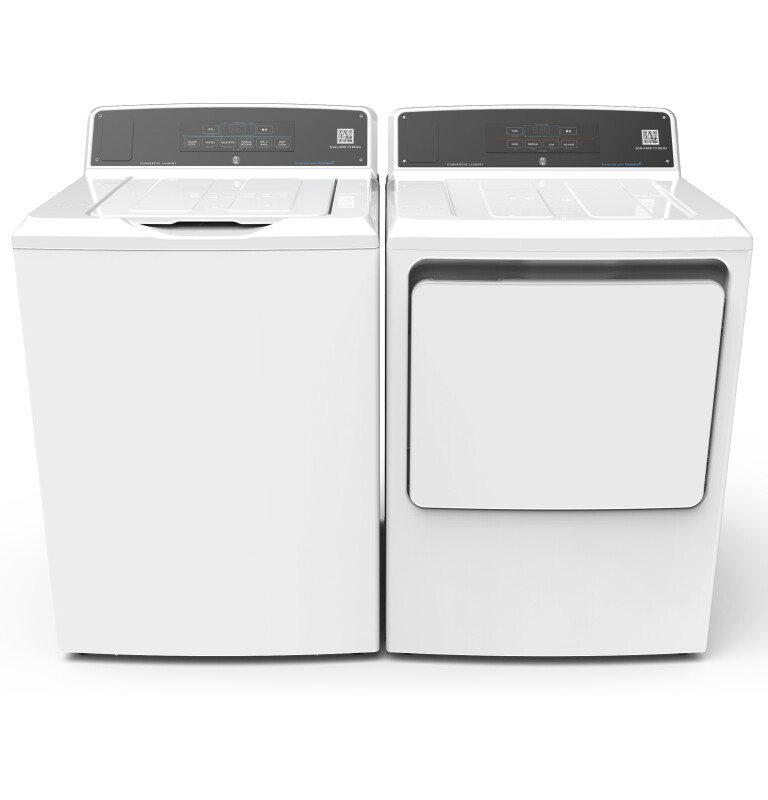 7.4 cu. ft. Capacity Gas Dryer with Built-In App Payment System SITE WIFI REQUIRED, 5-Year Warranty VTD56GASVWB