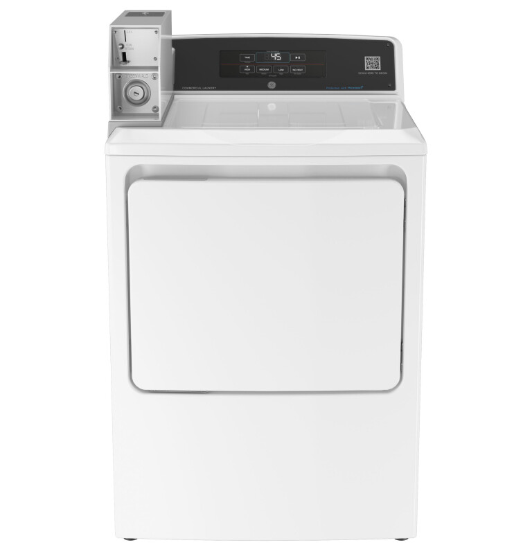 7.4 cu. ft. Capacity Gas Dryer with Built-In App Payment System SITE WIFI REQUIRED, 5-Year Warranty VTD56GASVWB