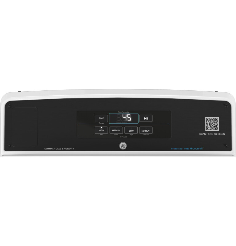7.4 cu. ft. Capacity Gas Dryer with Built-In App Payment System SITE WIFI REQUIRED, 5-Year Warranty VTD56GASVWB