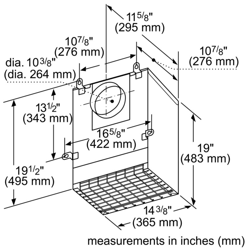 Blower VTR630W
