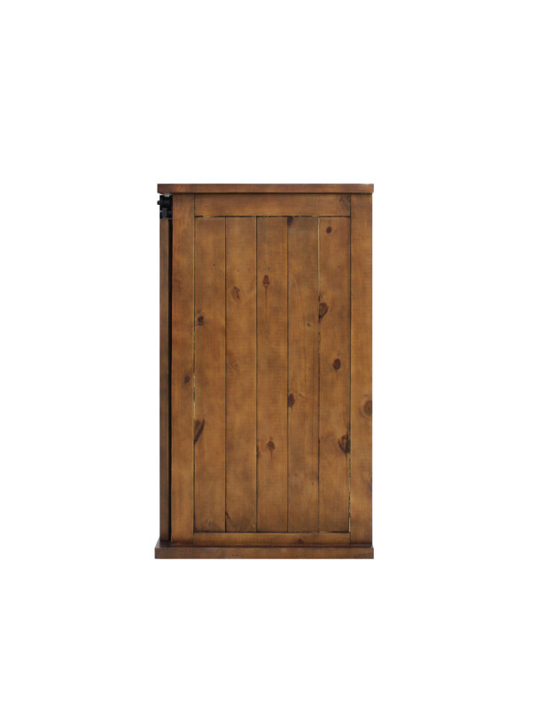 Rustic Wood Wine Cellar Credenza VTRUSTICRED3D