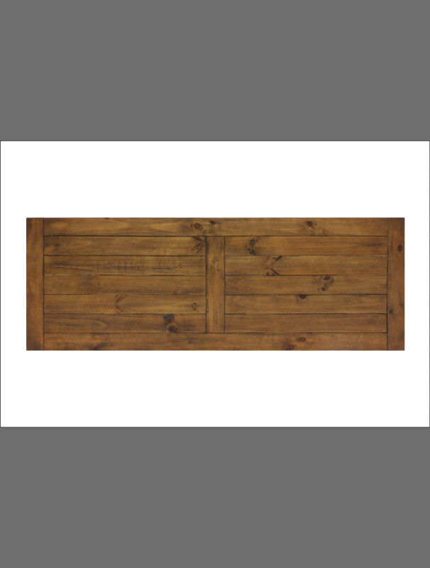 Rustic Wood Wine Cellar Credenza VTRUSTICRED3D