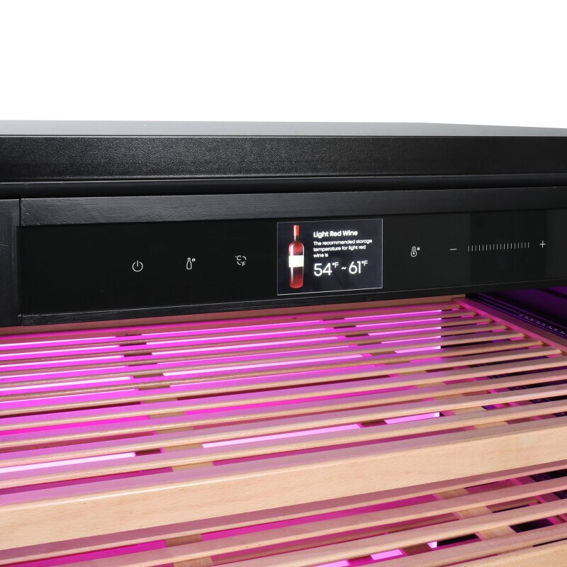 Vinoglow 41-Bottle Single-Zone Wine Cooler VTWC041EVGSS