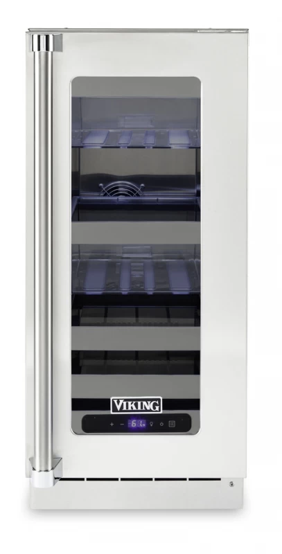 Viking 15"W. Interior Undercounter Beverage Center Stainless Steel VUBV515GSS Picture 1