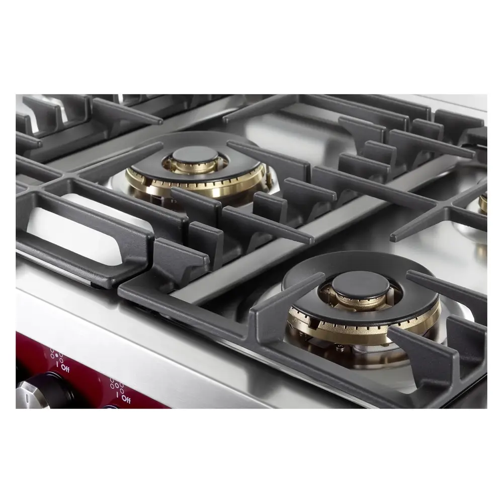 36 inch Ultima Collection Freestanding Dual Fuel Range with 5 Sealed SABAF Brass Burners, 5 cu. ft. Oven Capacity VUFSGE365BU