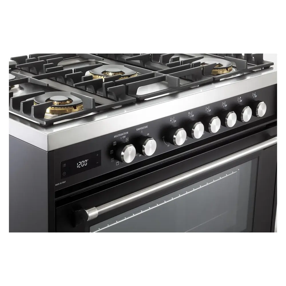 36 inch Ultima Collection Freestanding Dual Fuel Range with 5 Sealed SABAF Brass Burners, 5 cu. ft. Oven Capacity VUFSGE365E