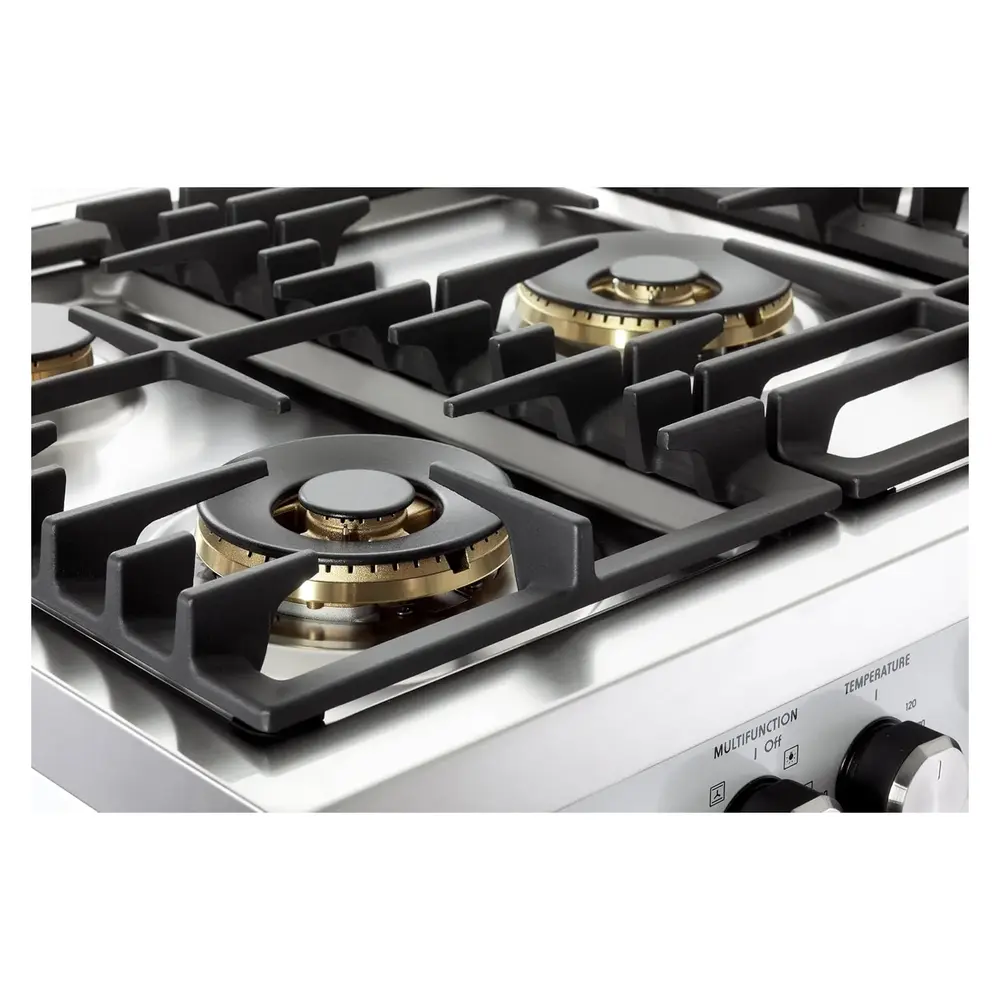36 inch Ultima Collection Freestanding Dual Fuel Range with 5 Sealed SABAF Brass Burners, 5 cu. ft. Oven Capacity VUFSGE365W