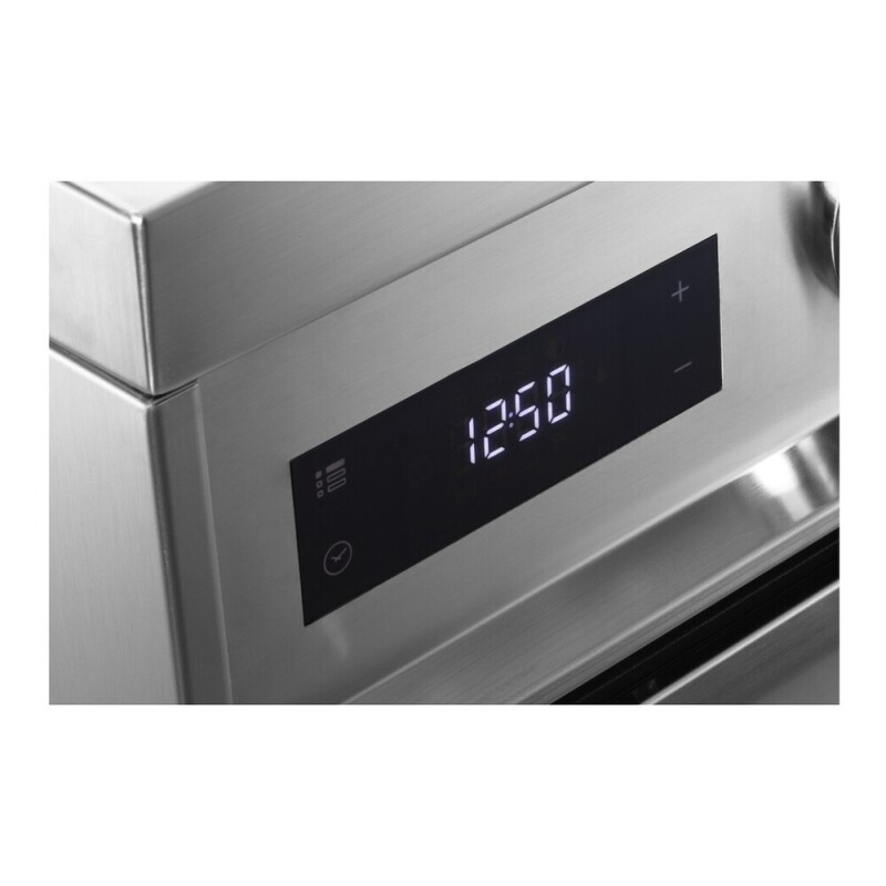 48 inch Ultima Collection Dual Fuel Range with 6 Brass Sealed Burners, 5.8 cu. ft. Oven Capacity, Digital Clock VUFSGE486DSS