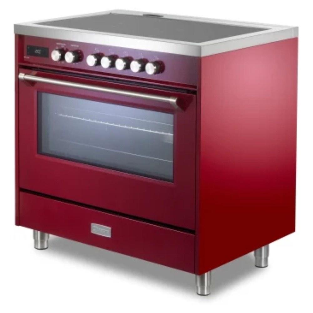 36 inch Ultima Collection Freestanding Induction Range with 5 Elements, 5 cu. ft. Oven Capacity VUFSIE365BU