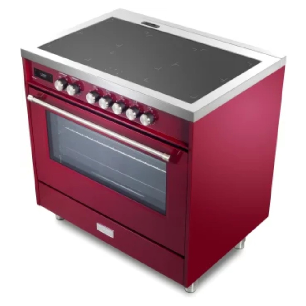 36 inch Ultima Collection Freestanding Induction Range with 5 Elements, 5 cu. ft. Oven Capacity VUFSIE365BU