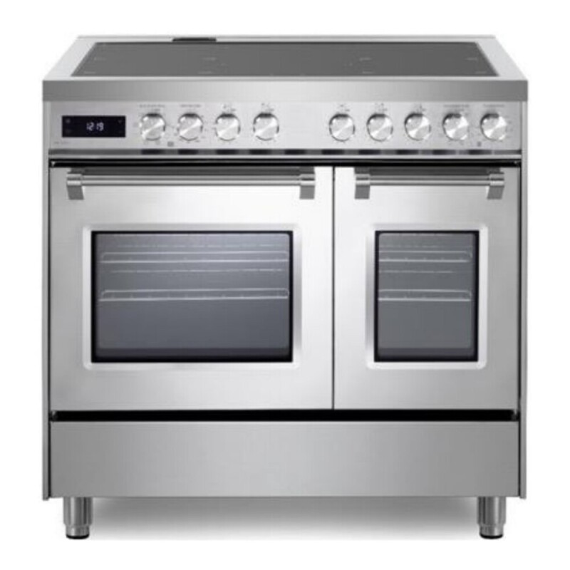 36 inch Ultima Collection Double Oven Induction Range with 5 Elements, 4.1 cu. ft. Oven Total Capacity VUFSIE365DSS
