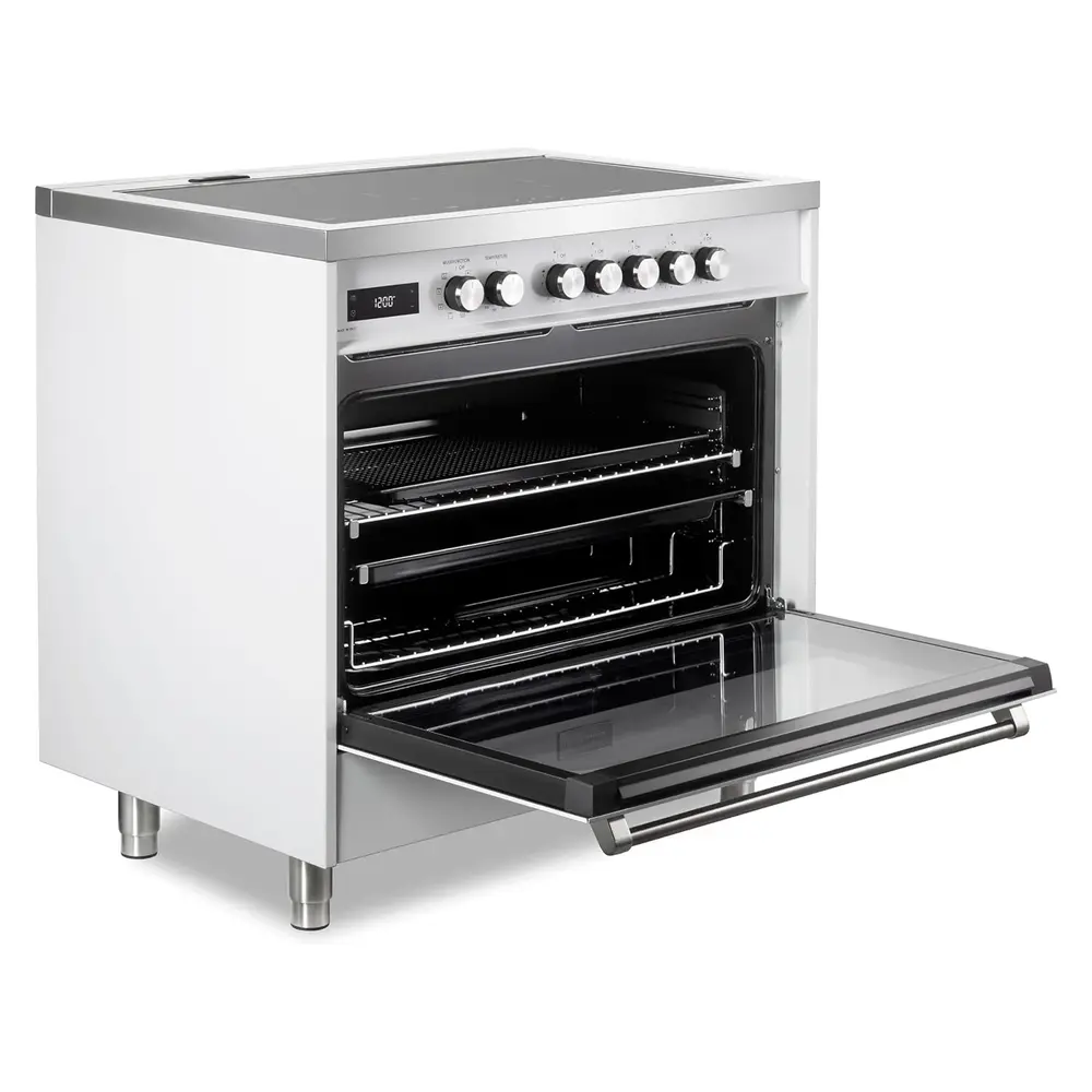 36 inch Ultima Collection Freestanding Induction Range with 5 Elements, 5 cu. ft. Oven Capacity VUFSIE365W