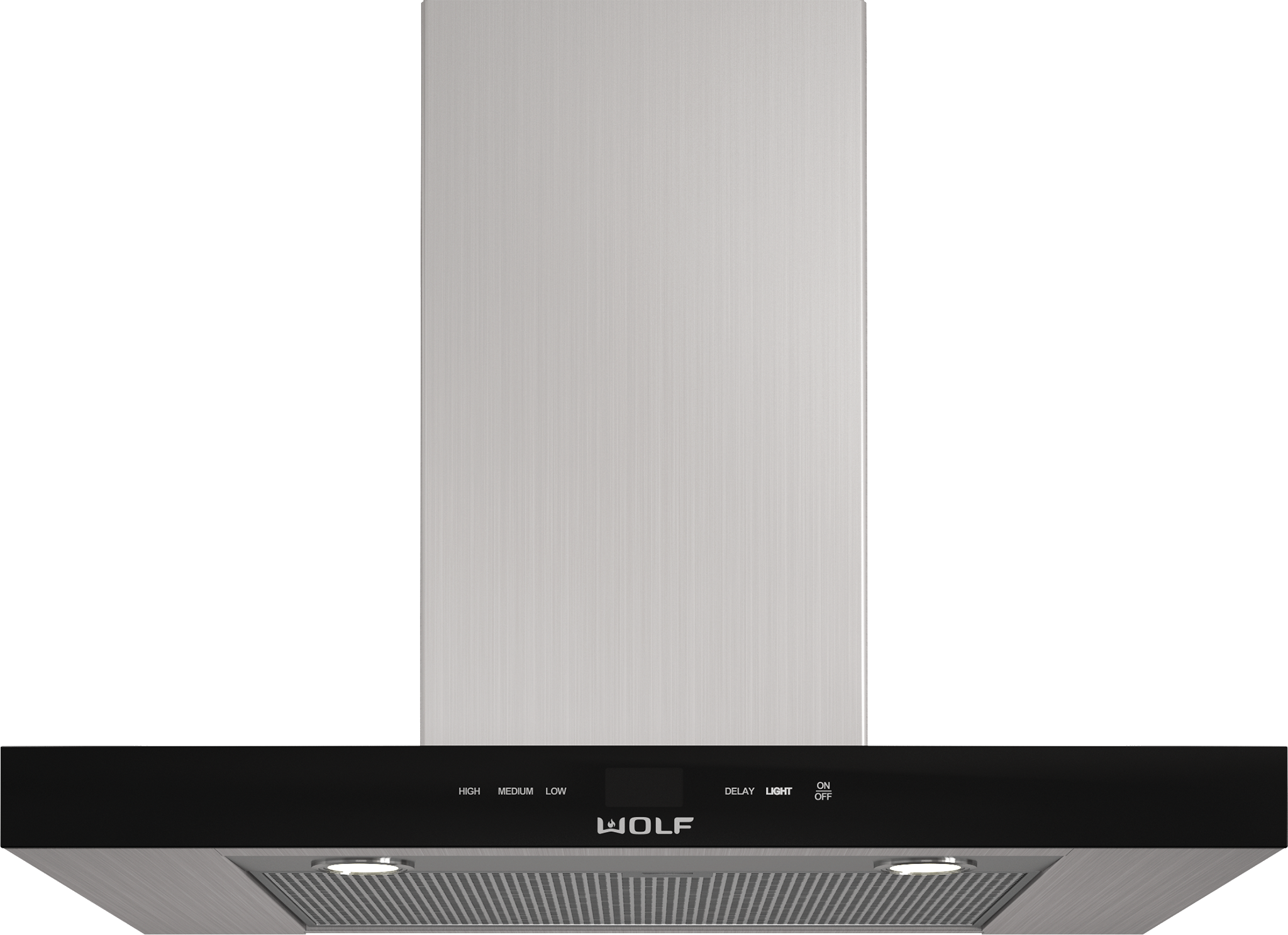 30" Cooktop Wall Hood - Black VW30B