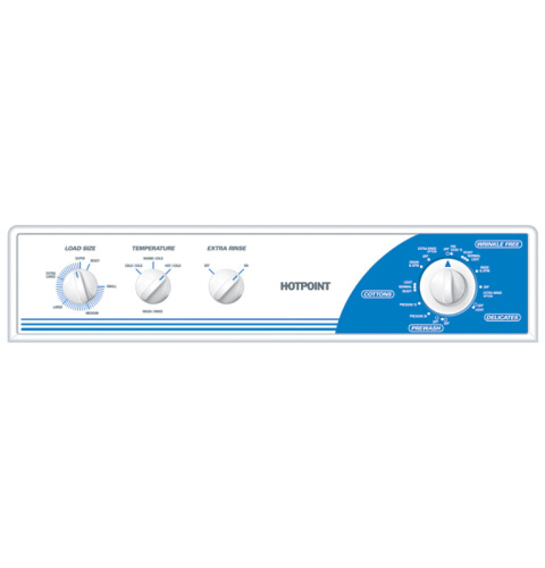 Hotpoint Super 3.2 Cu. Ft. Capacity Washer White VWSR4150DWW Picture 1
