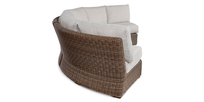 Huntington Curved Outdoor Sectional W003K453RO12718SPREMIER