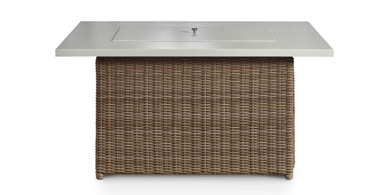 Huntington Outdoor Rectangle Fire Table W003RFTNCFGD