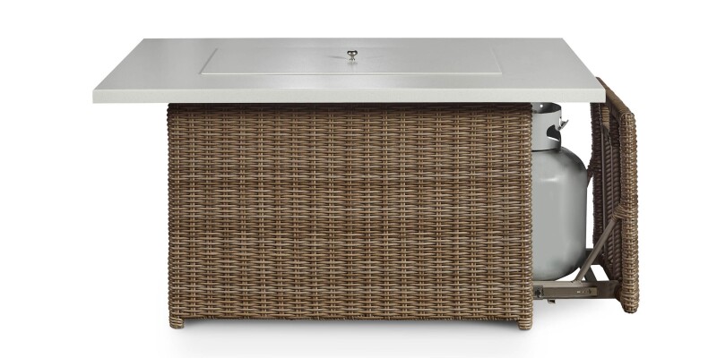 Huntington Outdoor Rectangle Fire Table W003RFTNCFGD