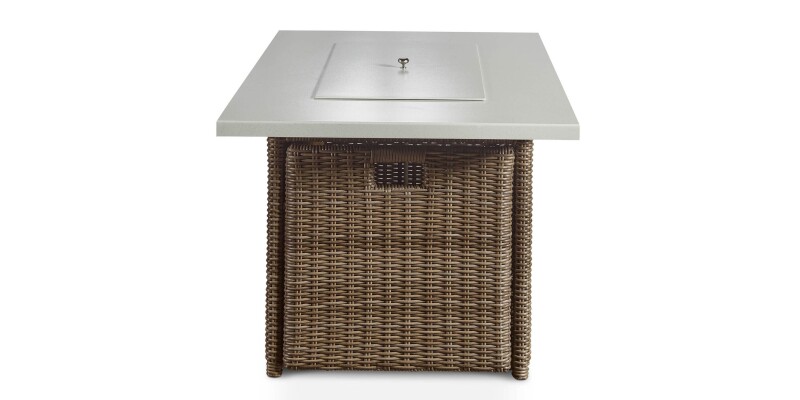 Huntington Outdoor Rectangle Fire Table W003RFTNCFGD