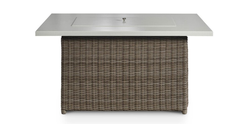 Huntington Outdoor Rectangle Fire Table W003RFTRCFGD