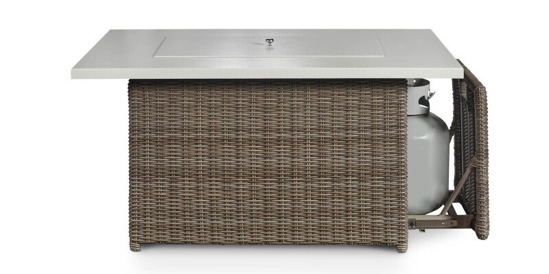 Huntington Outdoor Rectangle Fire Table W003RFTRCFGD