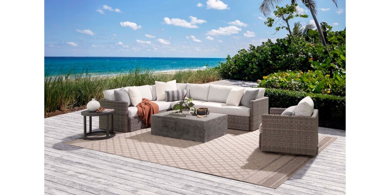 Ashford Outdoor Swivel Glider W017K09HO11649LOUNGE