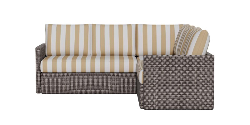 Ashford Outdoor L-Shaped Sectional W017LSECT3HO11022LOUNGE