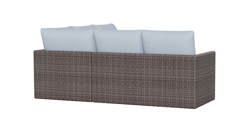 Ashford Outdoor L-Shaped Sectional W017LSECT3HO11545LOUNGE