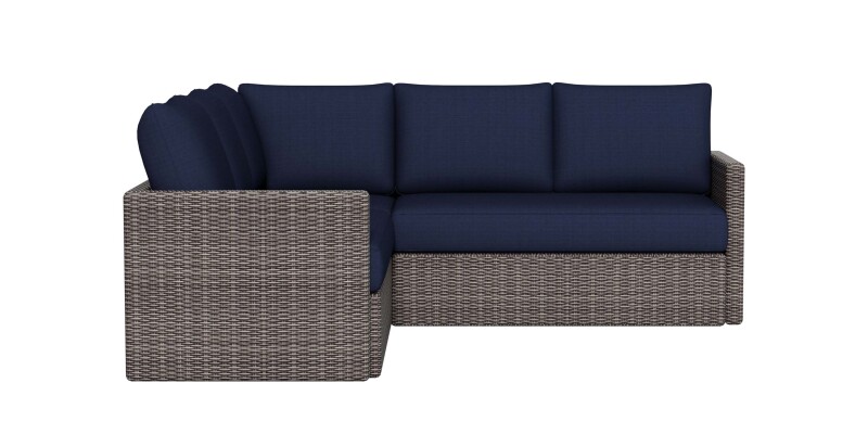 Ashford Outdoor L-Shaped Sectional W017LSECT3HO11615LOUNGE
