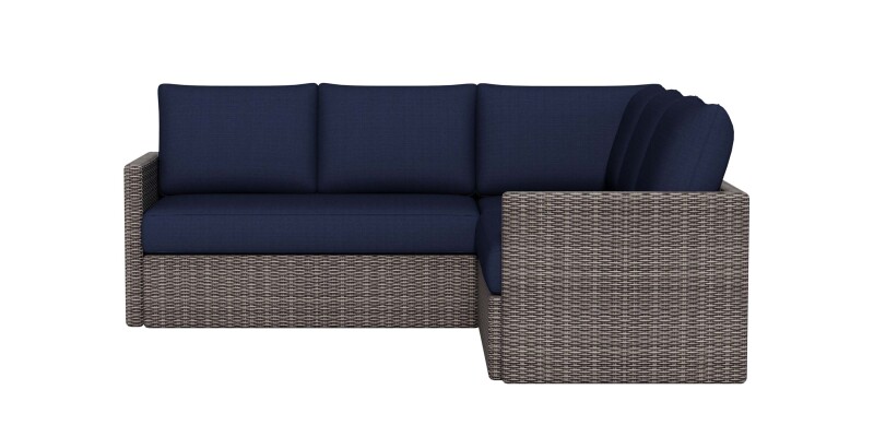Ashford Outdoor L-Shaped Sectional W017LSECT3HO11615LOUNGE