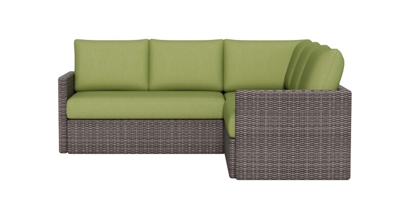 Ashford Outdoor L-Shaped Sectional W017LSECT3HO11624LOUNGE