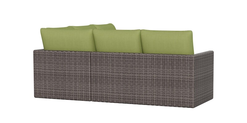 Ashford Outdoor L-Shaped Sectional W017LSECT3HO11624LOUNGE