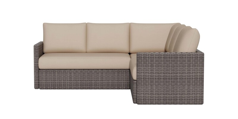Ashford Outdoor L-Shaped Sectional W017LSECT3HO12718SLOUNGE