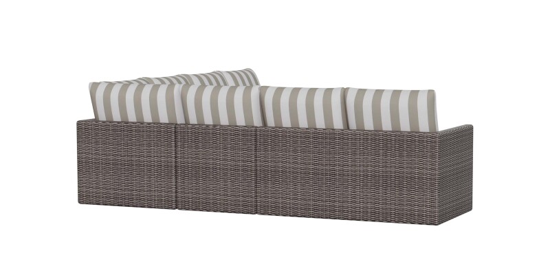 Ashford Outdoor L-Shaped Sectional W017LSECT5HO11031LOUNGE