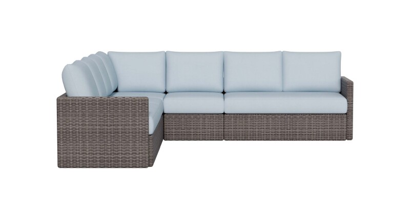 Ashford Outdoor L-Shaped Sectional W017LSECT5HO11545PREMIER