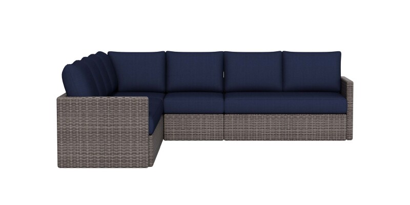 Ashford Outdoor L-Shaped Sectional W017LSECT5HO11615PREMIER