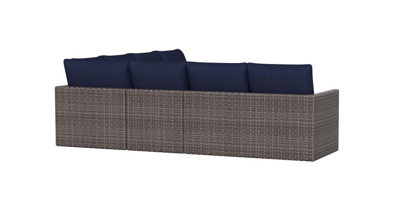 Ashford Outdoor L-Shaped Sectional W017LSECT5HO11615PREMIER