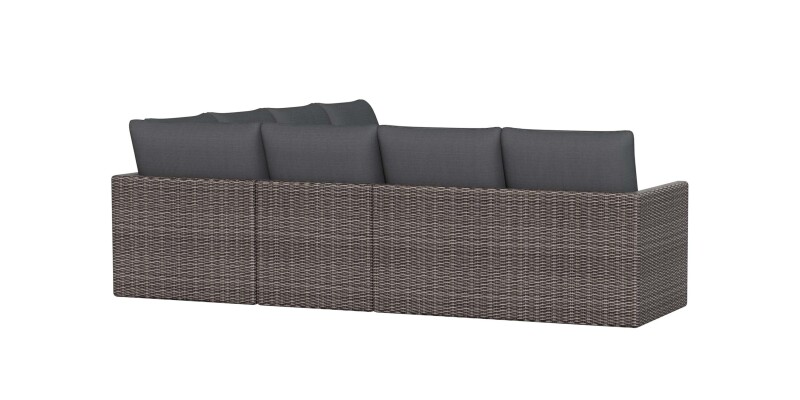 Ashford Outdoor L-Shaped Sectional W017LSECT5HO11619LOUNGE