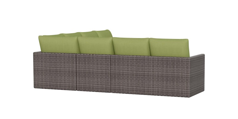 Ashford Outdoor L-Shaped Sectional W017LSECT5HO11624PREMIER