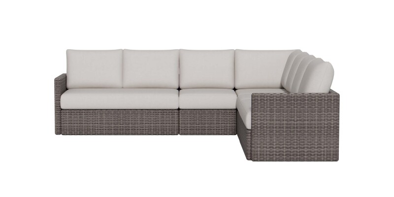 Ashford Outdoor L-Shaped Sectional W017LSECT5HO11649LOUNGE