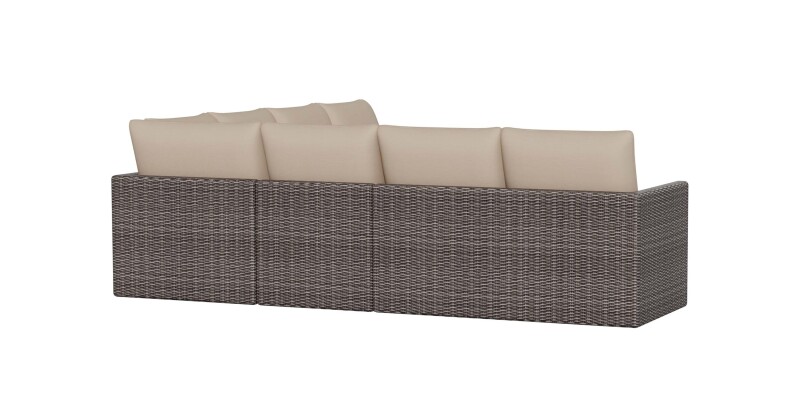 Ashford Outdoor L-Shaped Sectional W017LSECT5HO12718SLOUNGE