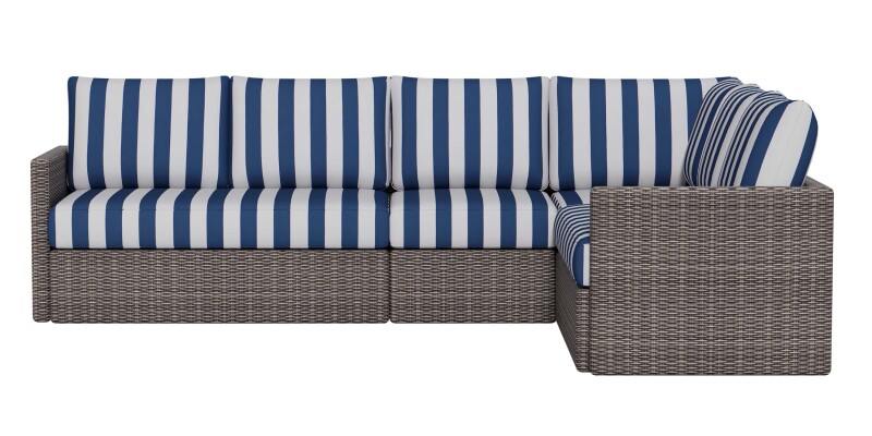 Ashford Outdoor L-Shaped Sectional W017LSECTHO11015LOUNGE