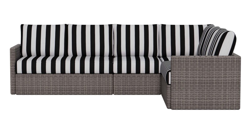 Ashford Outdoor L-Shaped Sectional W017LSECTHO11029LOUNGE