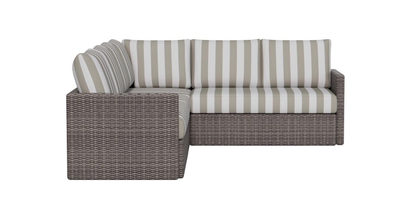 Ashford Outdoor L-Shaped Sectional W017LSECTHO11031LOUNGE