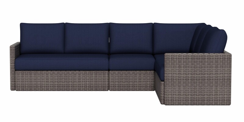 Ashford Outdoor L-Shaped Sectional W017LSECTHO11615PREMIER