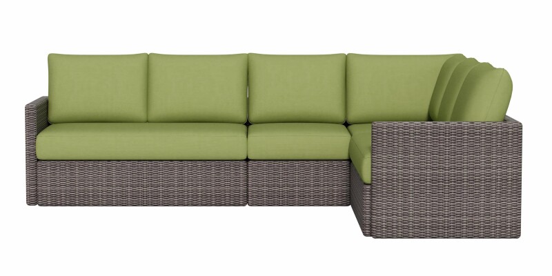 Ashford Outdoor L-Shaped Sectional W017LSECTHO11624LOUNGE