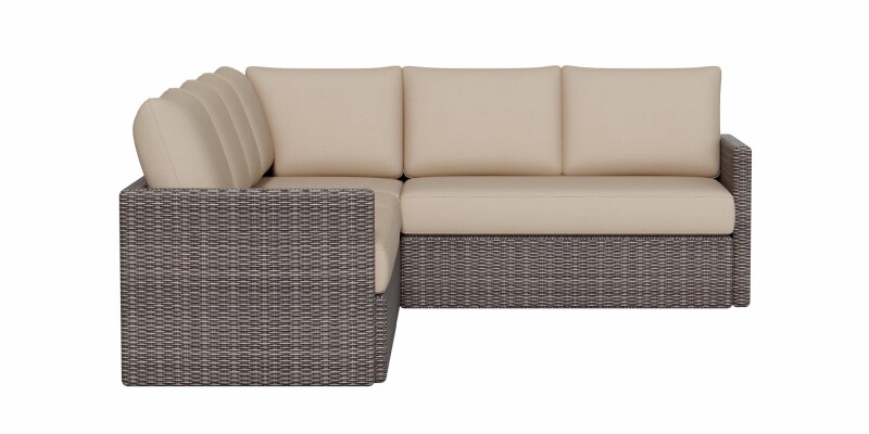 Ashford Outdoor L-Shaped Sectional W017LSECTHO12718SLOUNGE