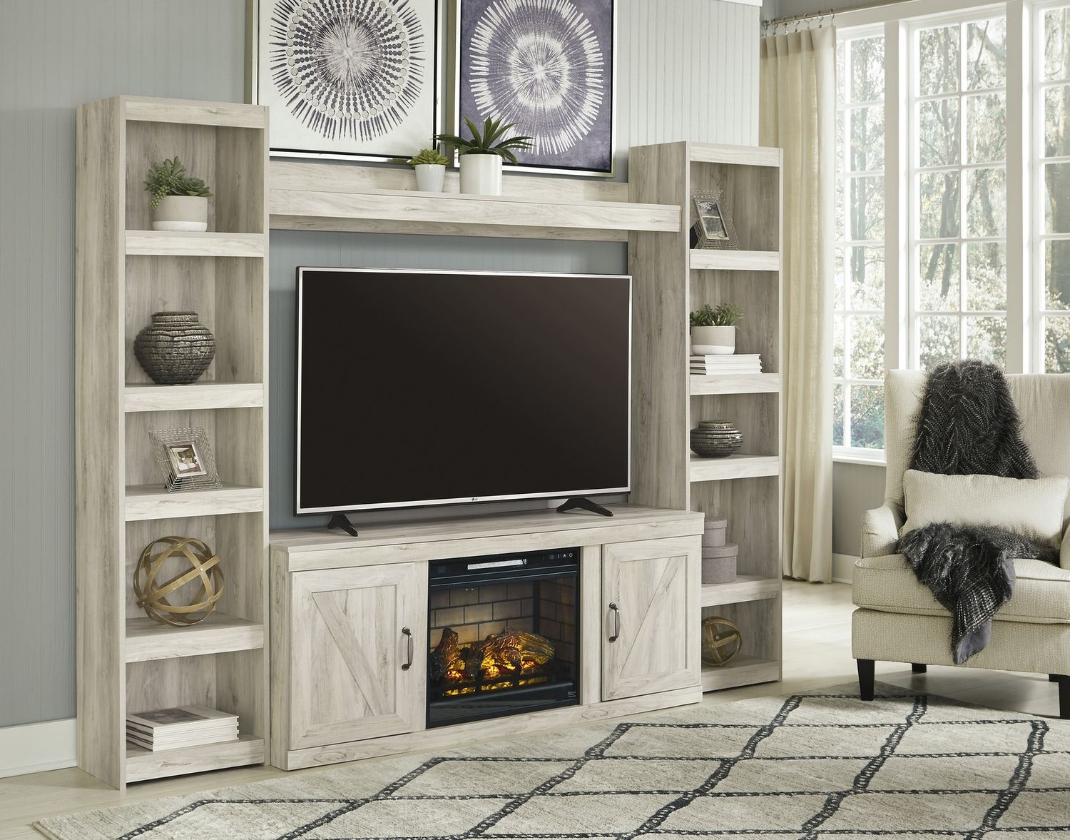 Black Infrared Fireplace Insert W100101