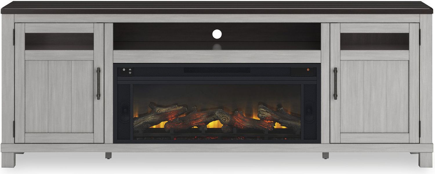 Entertainment Accessories Black Fireplace Insert W10012