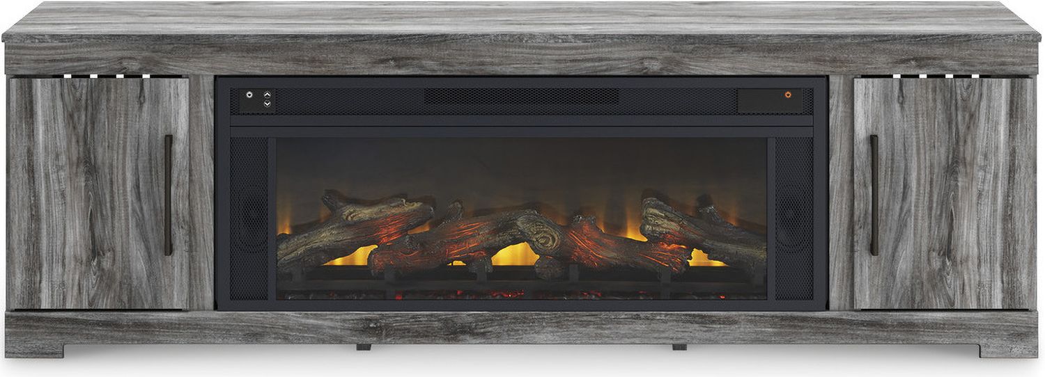 Entertainment Accessories Black Fireplace Insert W10012